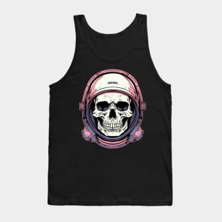 Skull with Helmet Tank Top